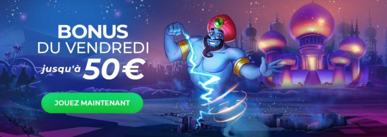 Winspark Casino bonus vendredi
