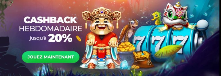 Winspark Casino cashback